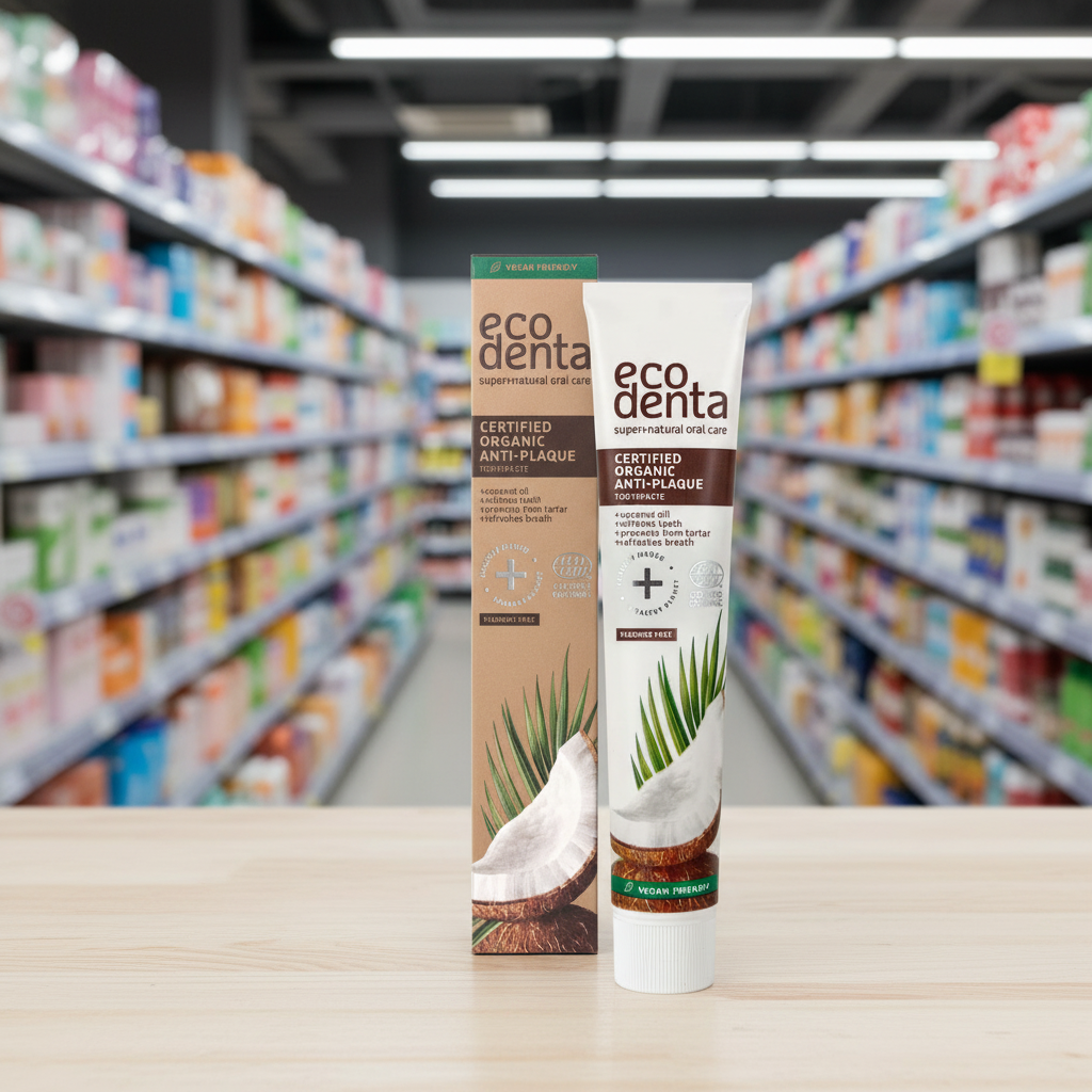 EcoDenta Org Toothpaste Coconut Oil - 75ml
