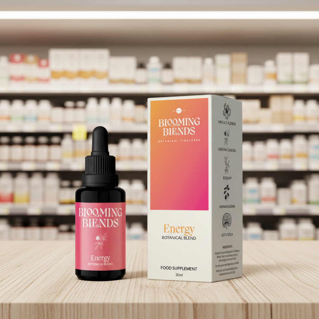Blooming Blends Energy Herbal Tincture - 30ml