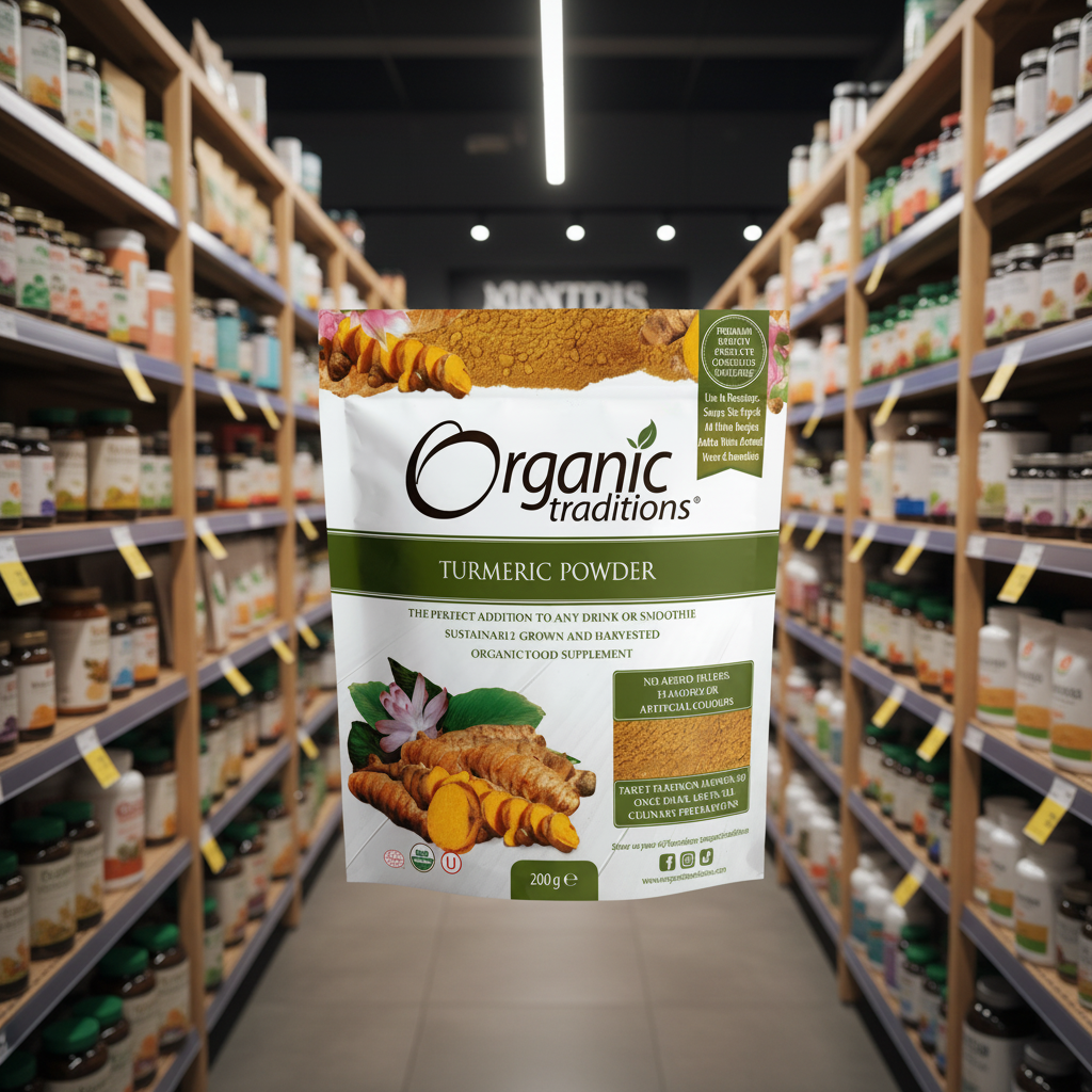 Organic Traditions Org Turmeric Powder - 200g