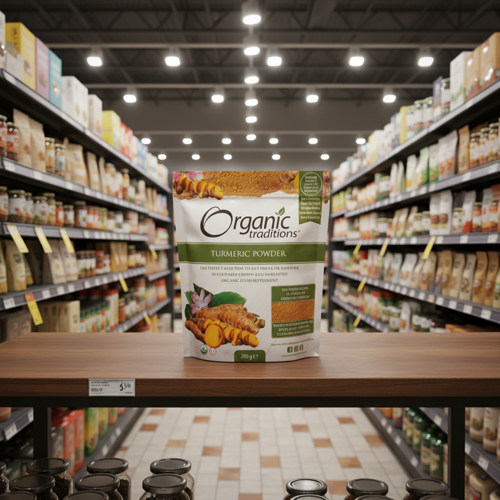 Organic Traditions Org Turmeric Powder - 200g
