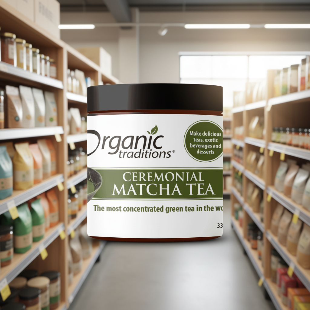 Organic Traditions Org Premium Matcha Tea - 100g