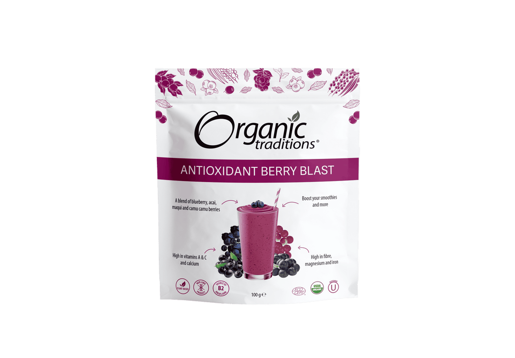 Organic Traditions Org Antioxidant Berry Blast - 100g