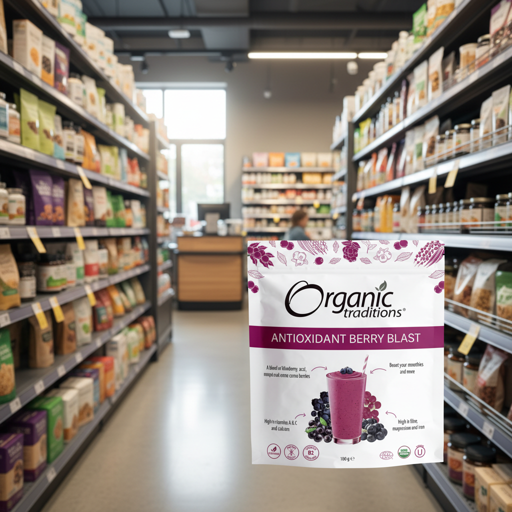 Organic Traditions Org Antioxidant Berry Blast - 100g