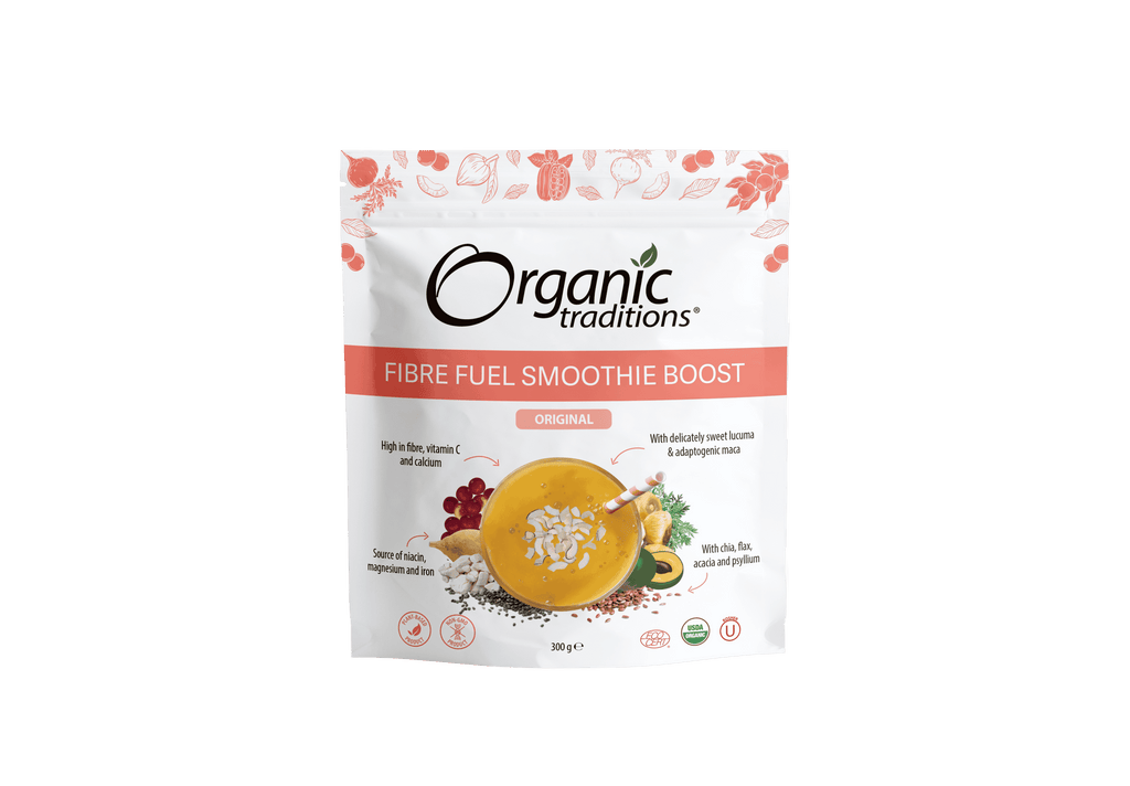 Organic Traditions Org Fibre Fuel Smoothie Boost - 300g