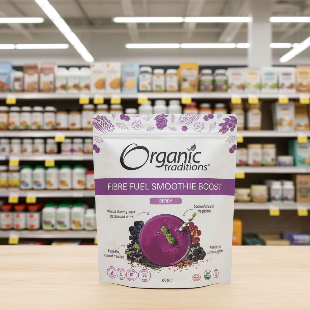 Organic Traditions Org Berry Smoothie Boost - 300g