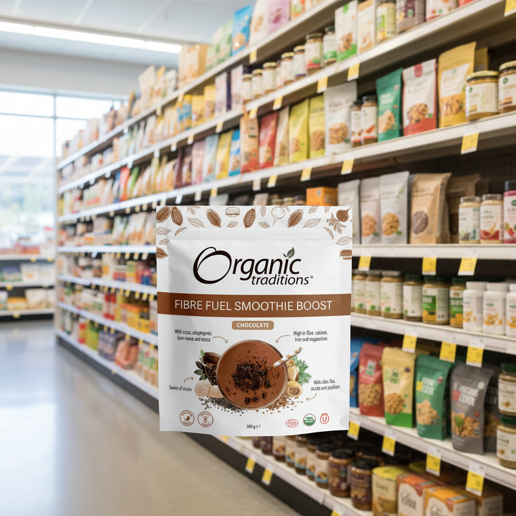 Organic Traditions Org Choc Smoothie Boost - 300g