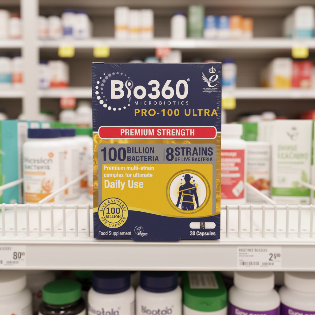 Natures Aid Bio360 Pro-100 Ultra - 30caps