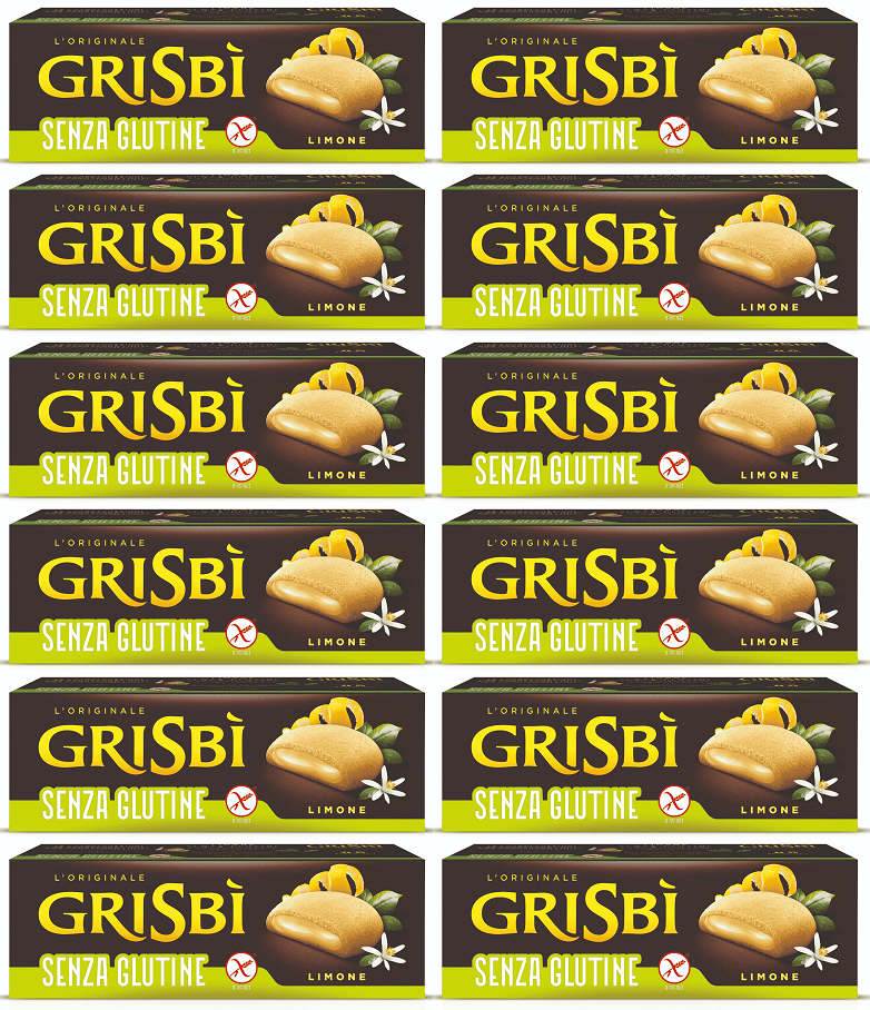 12 x Vicenzi GF Grisbi Lemon Cream - 150g