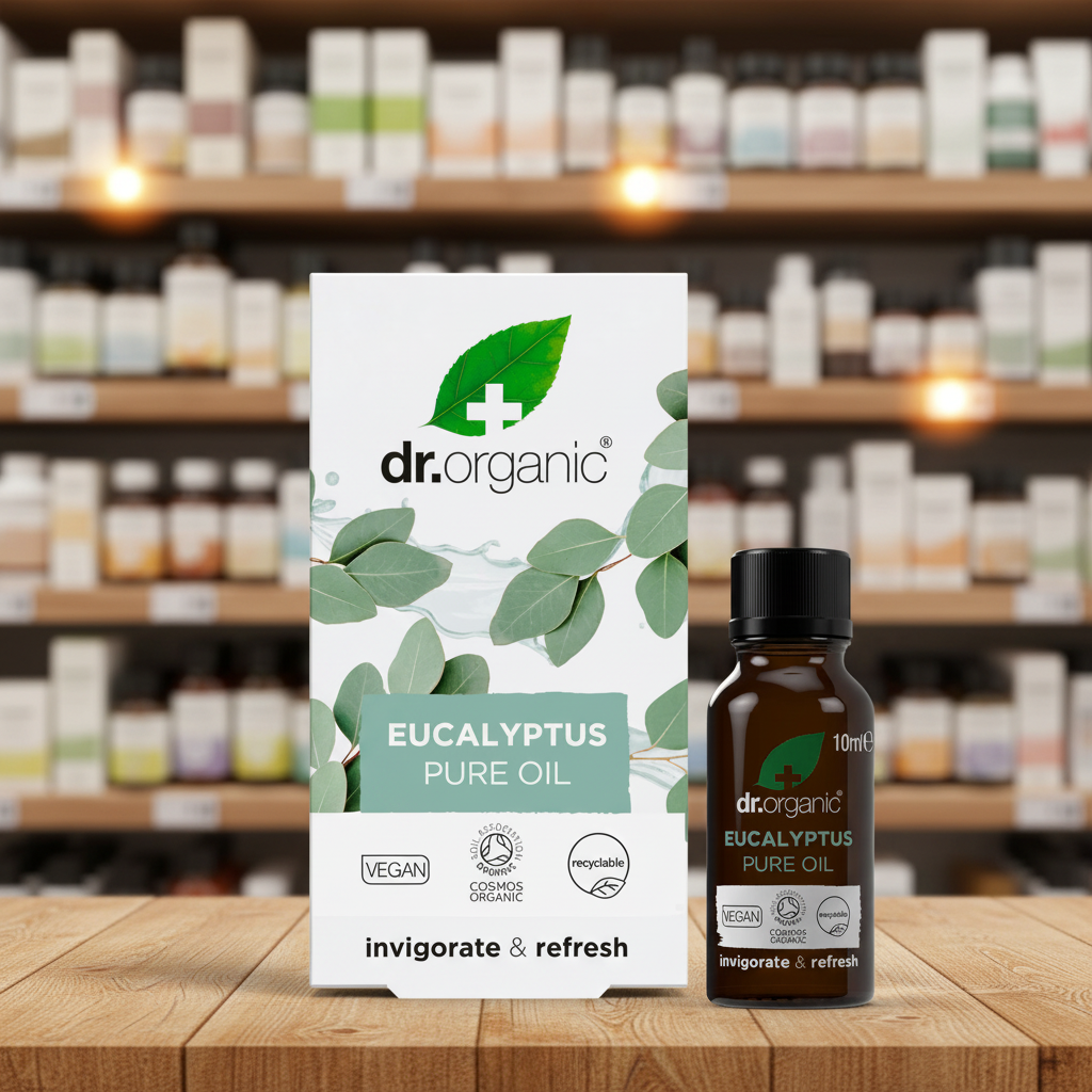 Dr Organic Eucalyptus Pure Oil - 10ml