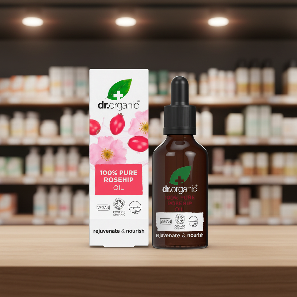 Dr Organic Rosehip Pure Oil - 50ml