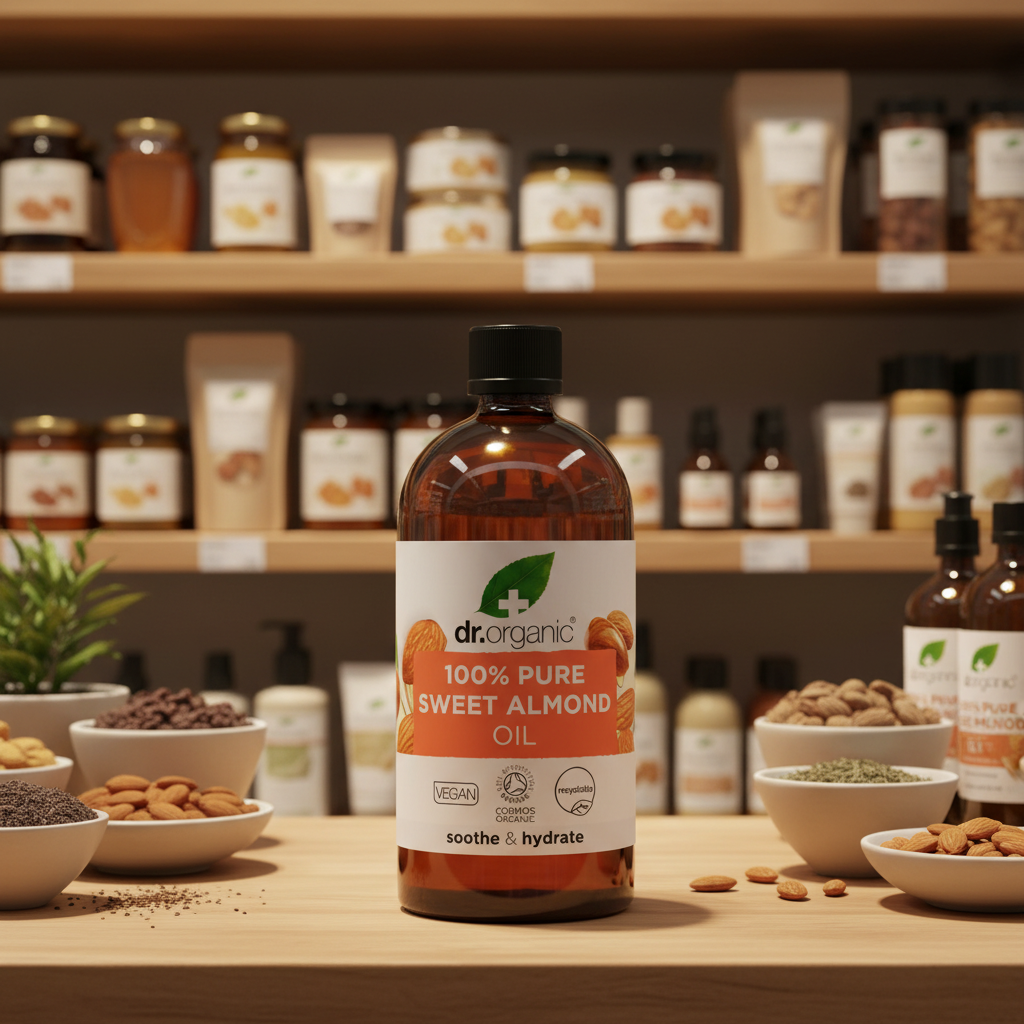 Dr Organic Sweet Almond Oil - 100ml