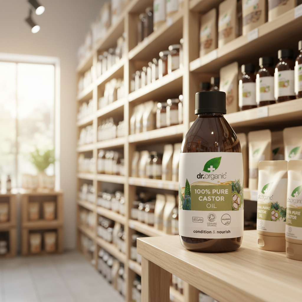 Dr Organic Castor Oil - 250ml