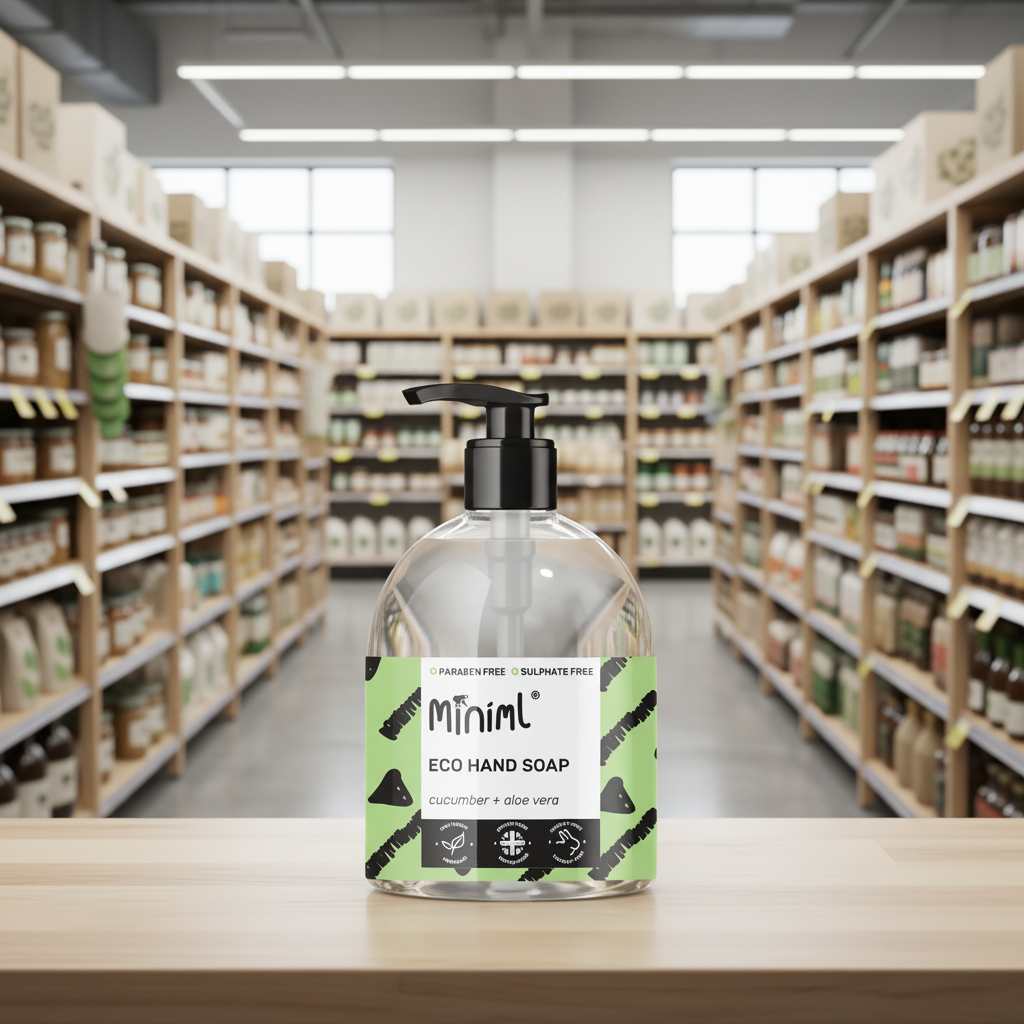 Miniml Hand Soap Cucumber & Aloe Vera - 500ml