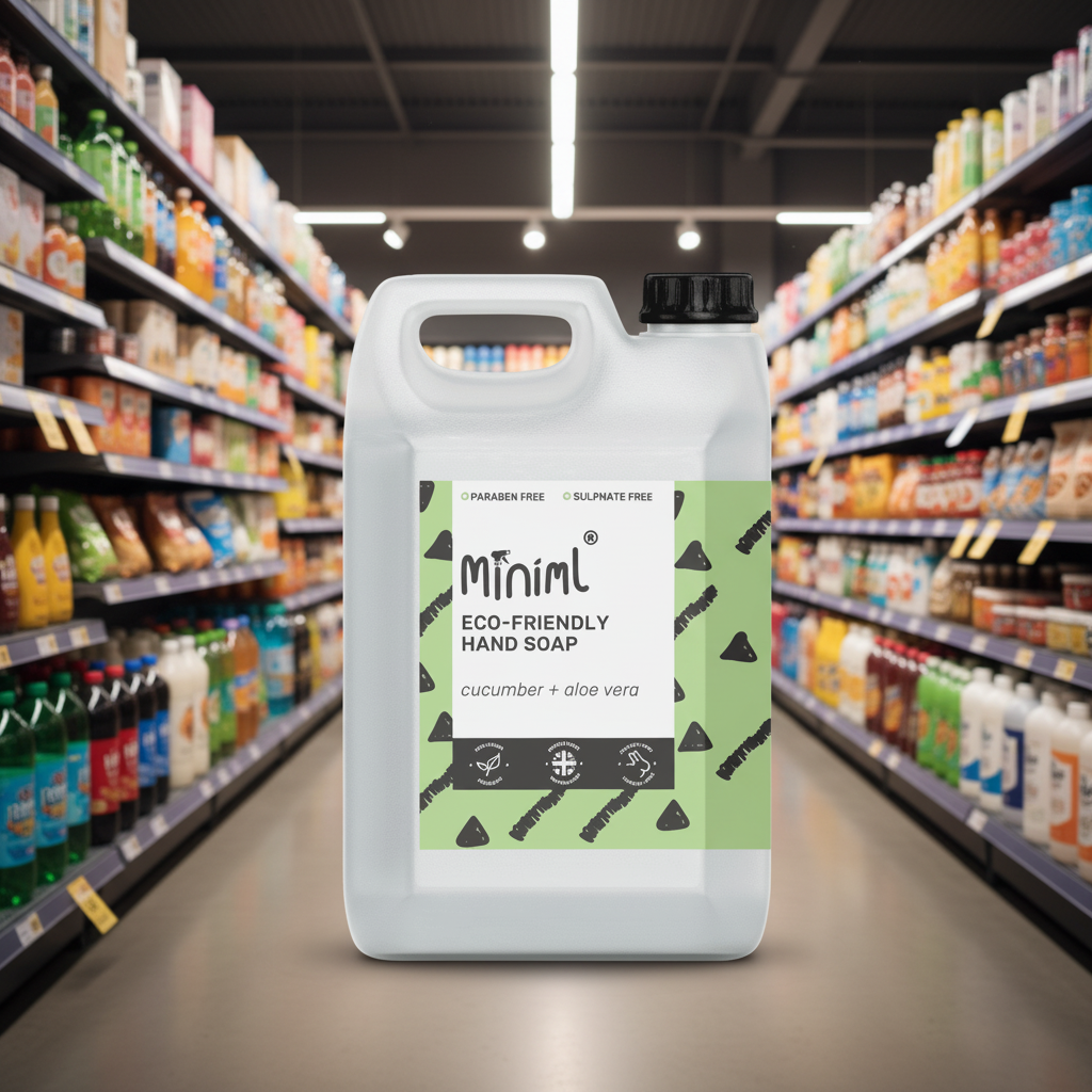 Miniml Hand Soap Cucumber & Aloe Vera - 5ltr