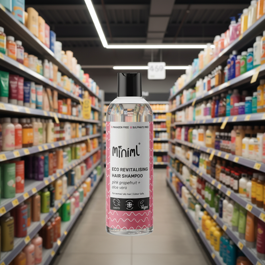 Miniml Shampoo Pink Grapefruit & Aloe Vera - 500ml