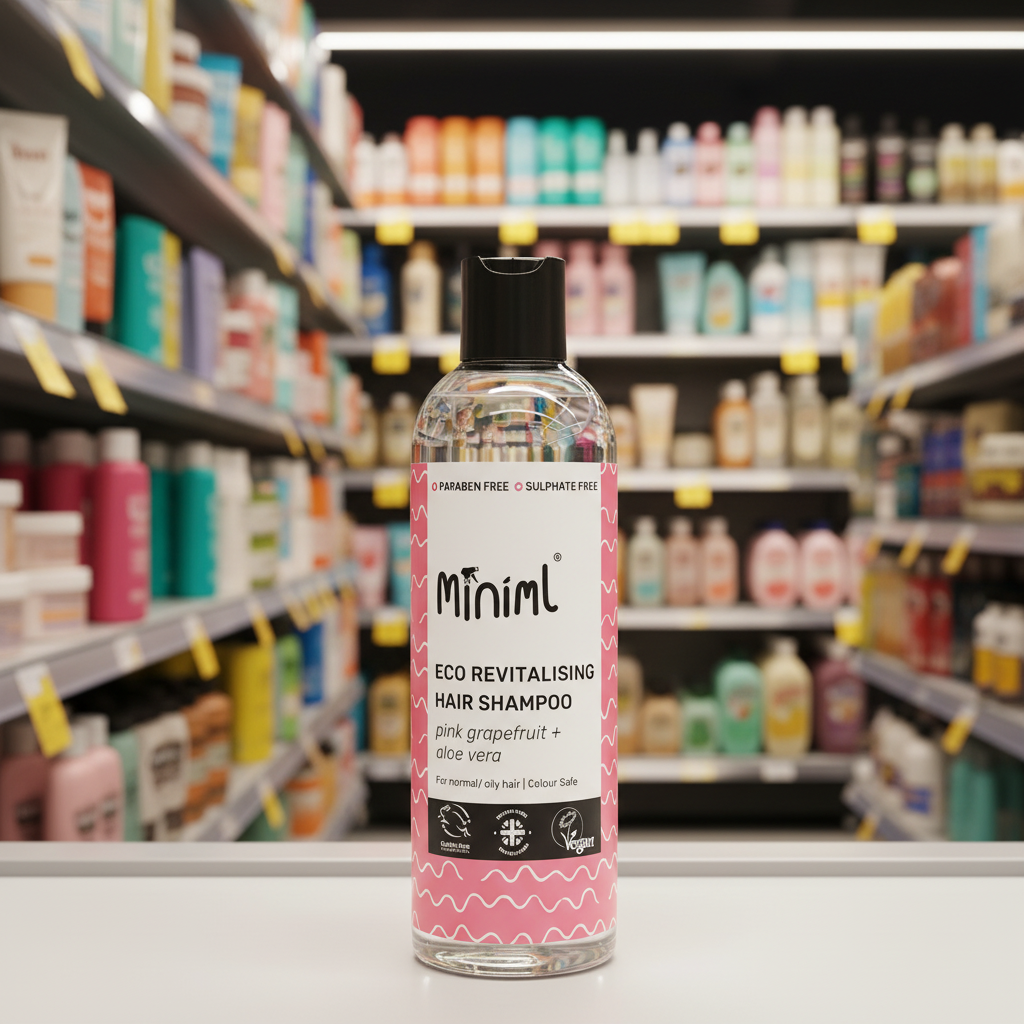 Miniml Shampoo Pink Grapefruit & Aloe Vera - 500ml