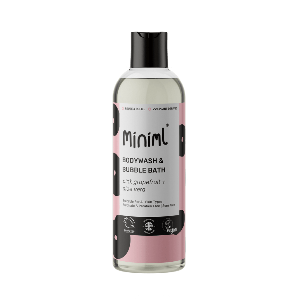 Miniml Bodywash Grapefruit & Aloe Vera - 500ltr