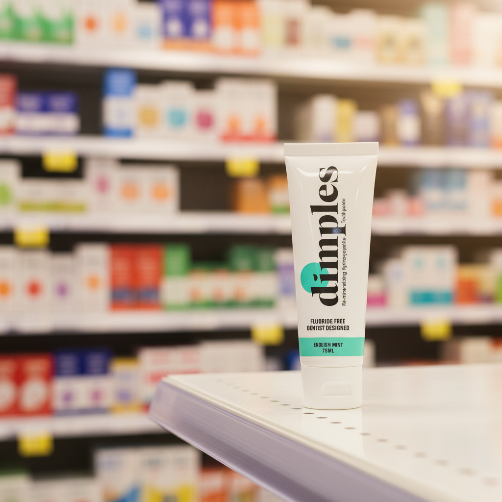 Dimples Re-Mineralising Toothpaste - 75ml