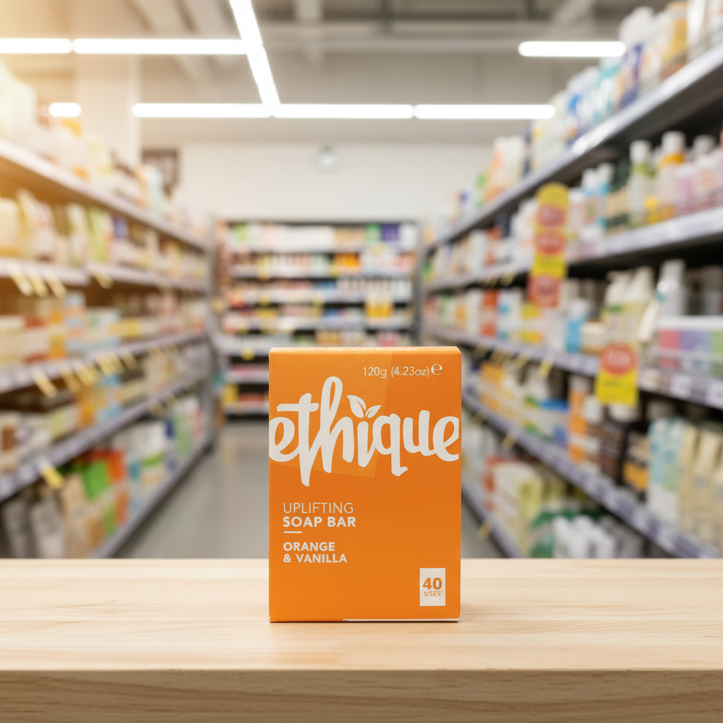 Ethique Sweet Orange & Vanilla Solid Soap Bar - 1Bar