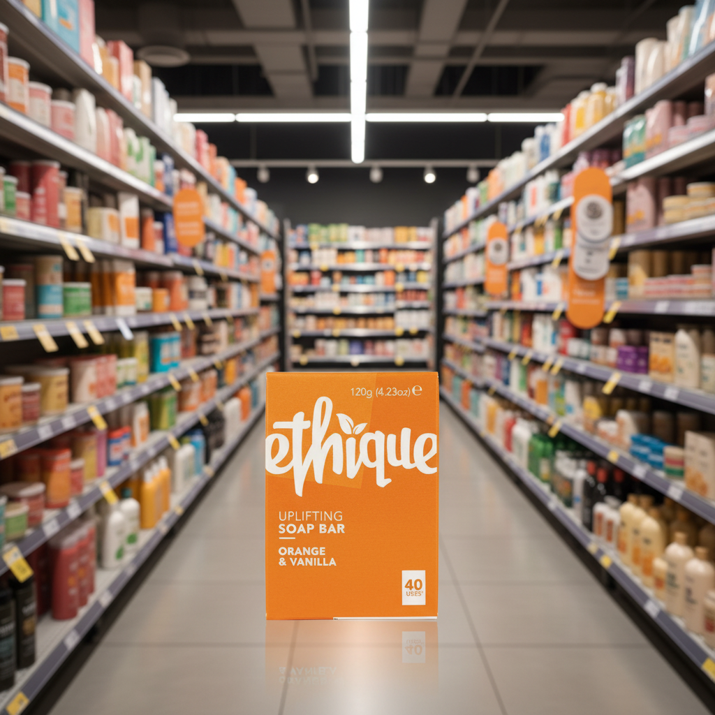 Ethique Sweet Orange & Vanilla Solid Soap Bar - 1Bar