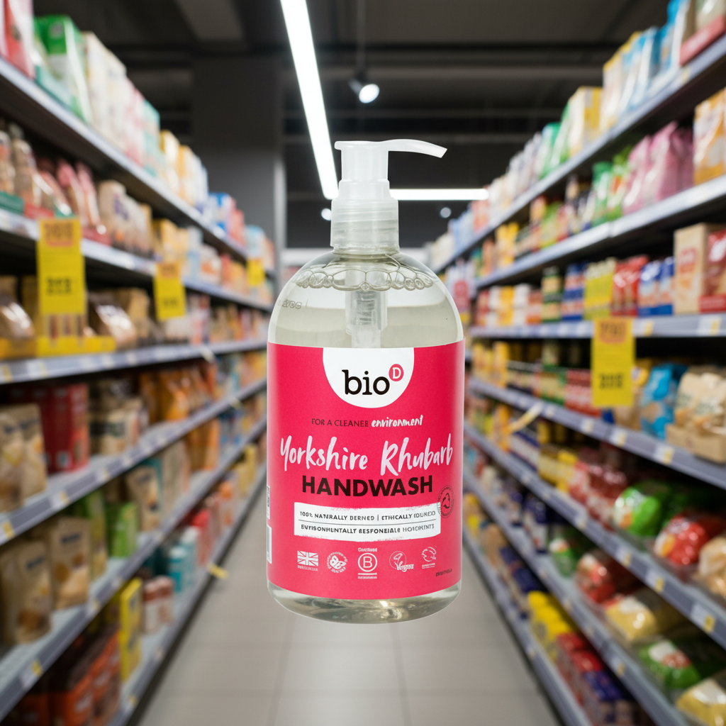 Bio-D York Rhubarb Hand Wash - 500ml