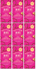 9 x Rhythm 108 Roasted Almond Butter Tablet M'lk Choc - 100g