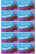 10 x Skinny Mallo Chocolate Snack Bars 5 Pack - 5X19GM