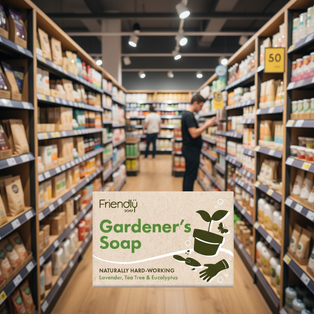 6 x Friendly Soap Gardener's Soap - 95g