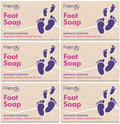 6 x Friendly Soap Foot Soap - 95g