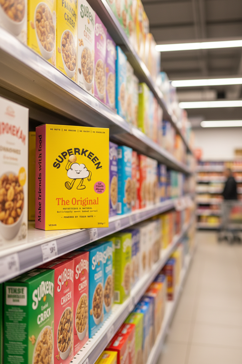 Superkeen Original Org Tiger Nut Cereal - 240g