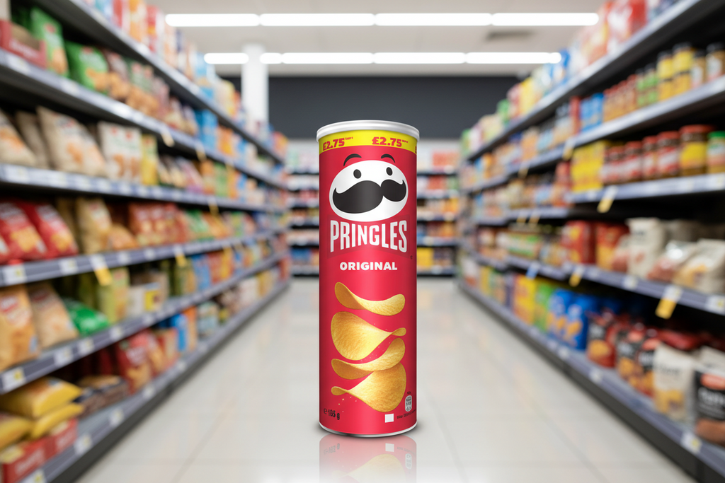 6 x Pringles Original - 165GM