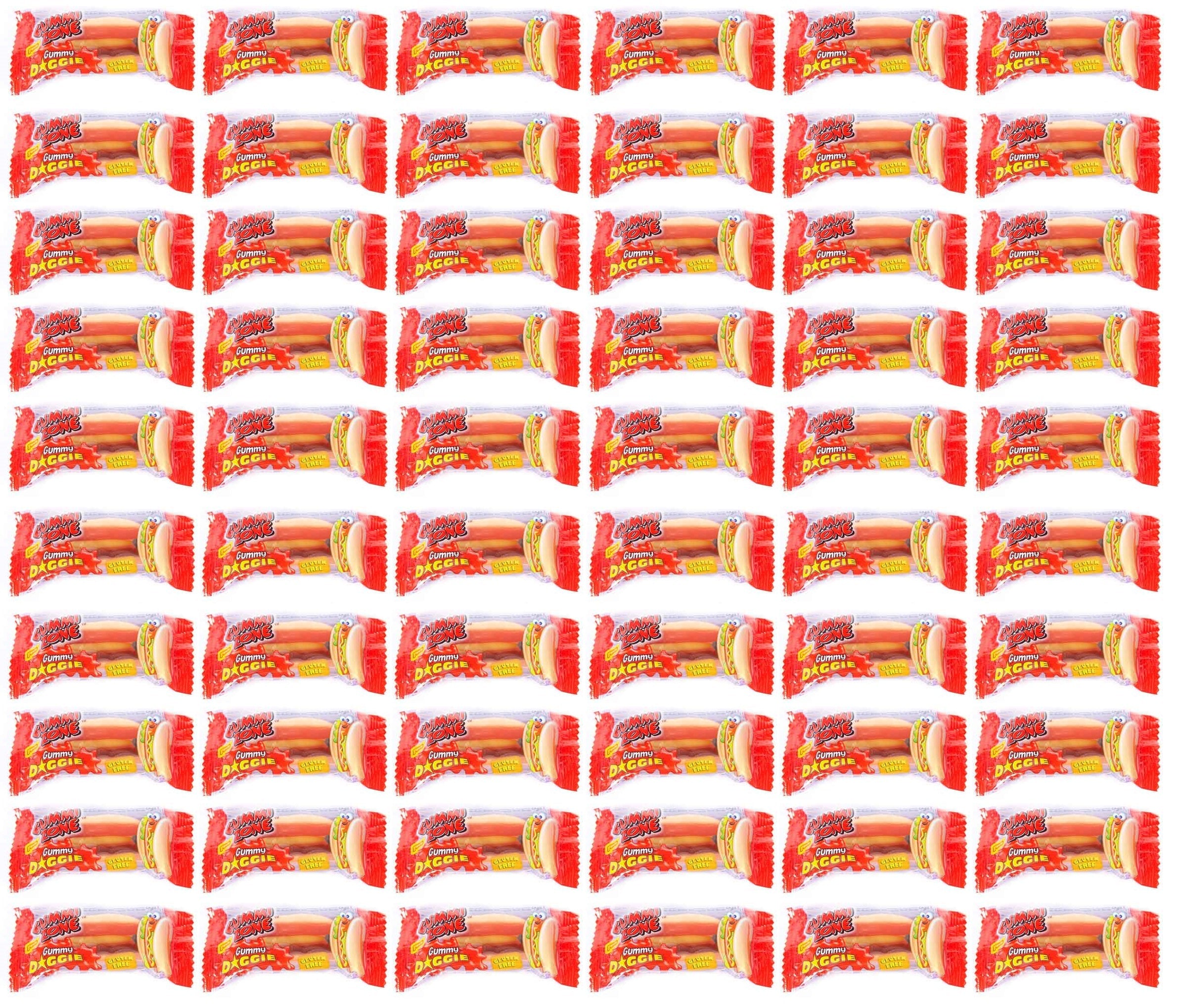 60 x Gummi Zone Gummy Doggie 8Gm