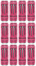 12 x Monster Energy Ultra Rosa - 500Ml
