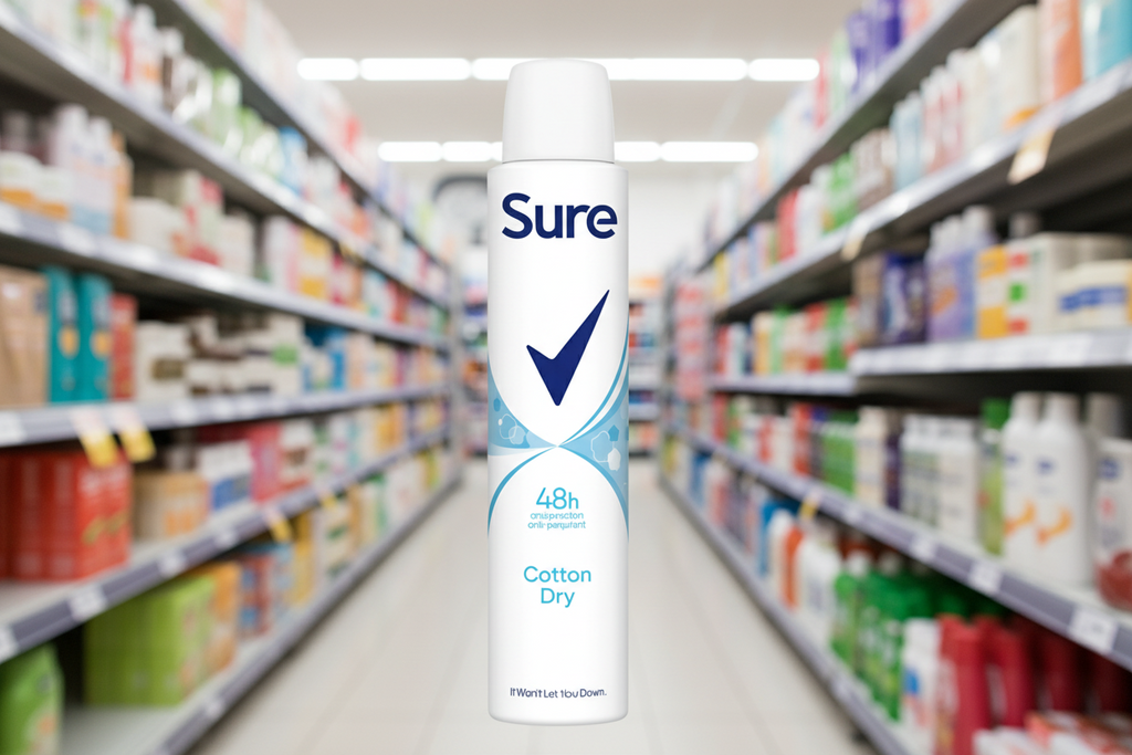 6 x Sure Women Anti P Cotton - 200ML