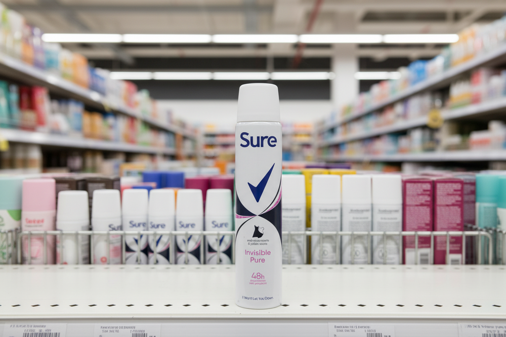 6 x Sure Women Anti P Invisible Pure - 200ML