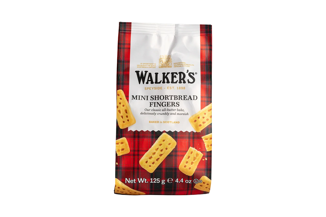 Walker's Shortbread Mini Shortbread Fingers Bag - 125g
