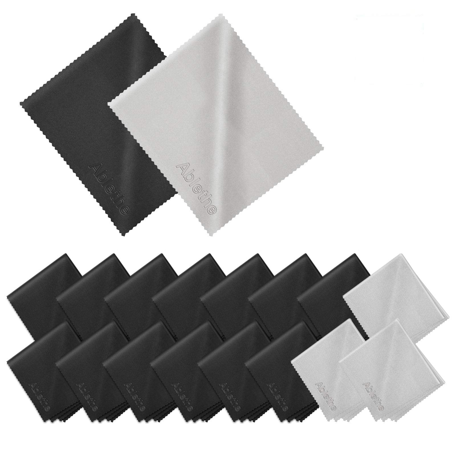 18 Pack Premium Microfiber Cleaning Cloths for Glasses & Devices
