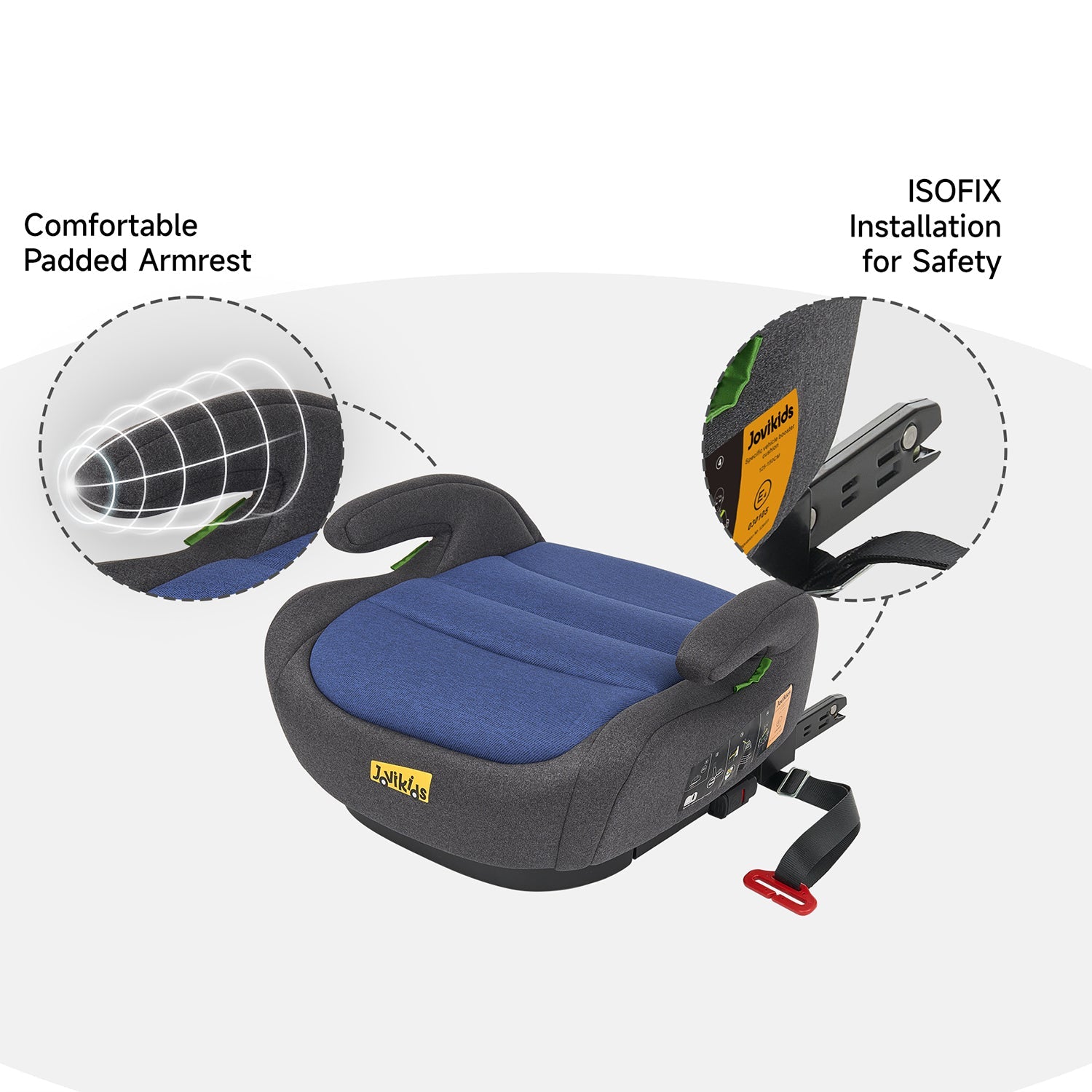 Jovikids Ohho Booster Seat - Blue