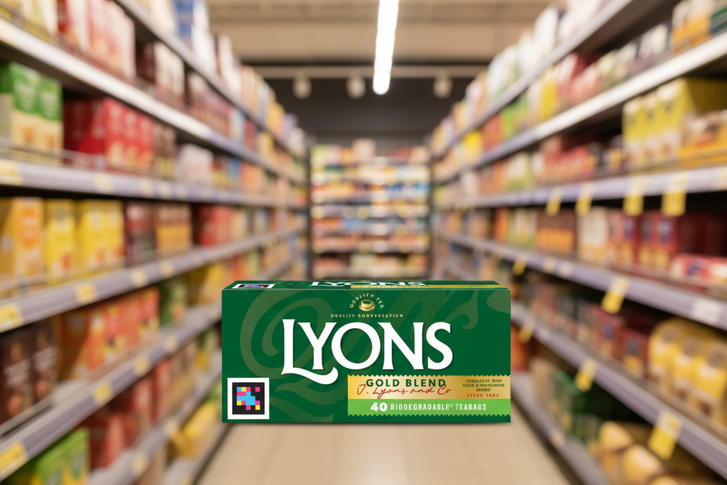 12 x Lyons Tea Gold 40's - 116G