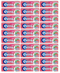 30 x Extra Watermelon Chewing Gum Sugar Free 10 Pieces - 10 PCE