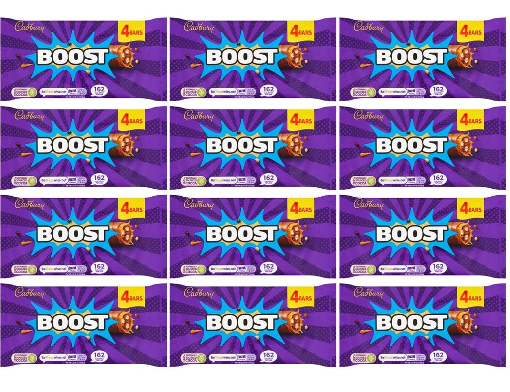 12 x Cadbury Boost Bar 4pk - 126GM