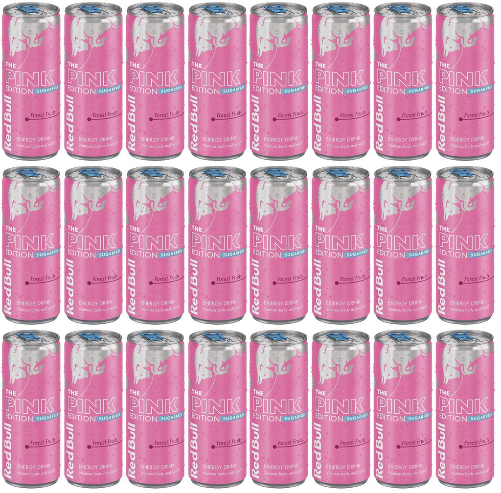 24 x Red Bull Pink Edition Forest Fruits Sugar Free 250Ml