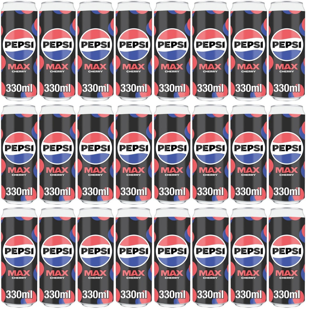 24 x Pepsi Max Cherry 330Ml