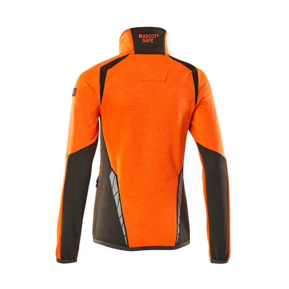 Mascot ACCELERATE SAFE 19453 Women's Hi-Vis Fleece Jumper with Zipper