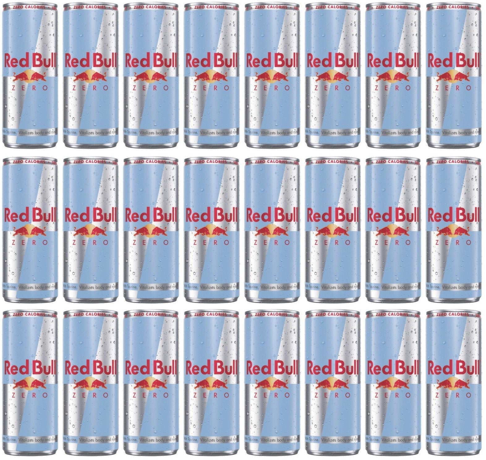 24 x Red Bull Zero 250Ml