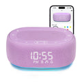 1Mii Purple White Noise Sleep Machine – 18 Sounds, Night Light, App Control, Alarm & Timer