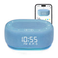 1Mii White Noise Sleep Machine with 18 Sounds, 7-Color Night Light, App Control, Alarm Clock, Timer, 16 Volume Levels – Blue