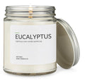 1OAK Eucalyptus Soy Candle – 7oz, Long-Burning, Hand-Poured