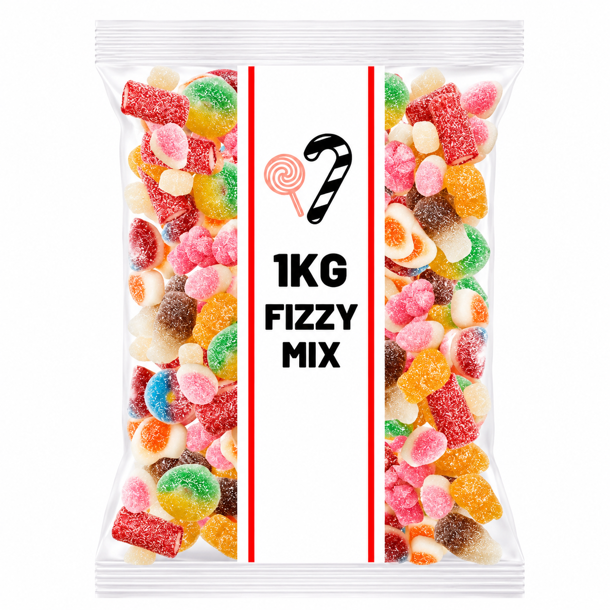 2 For £15.00 1kg Pick N Mix Sweets Fizzy & Jelly