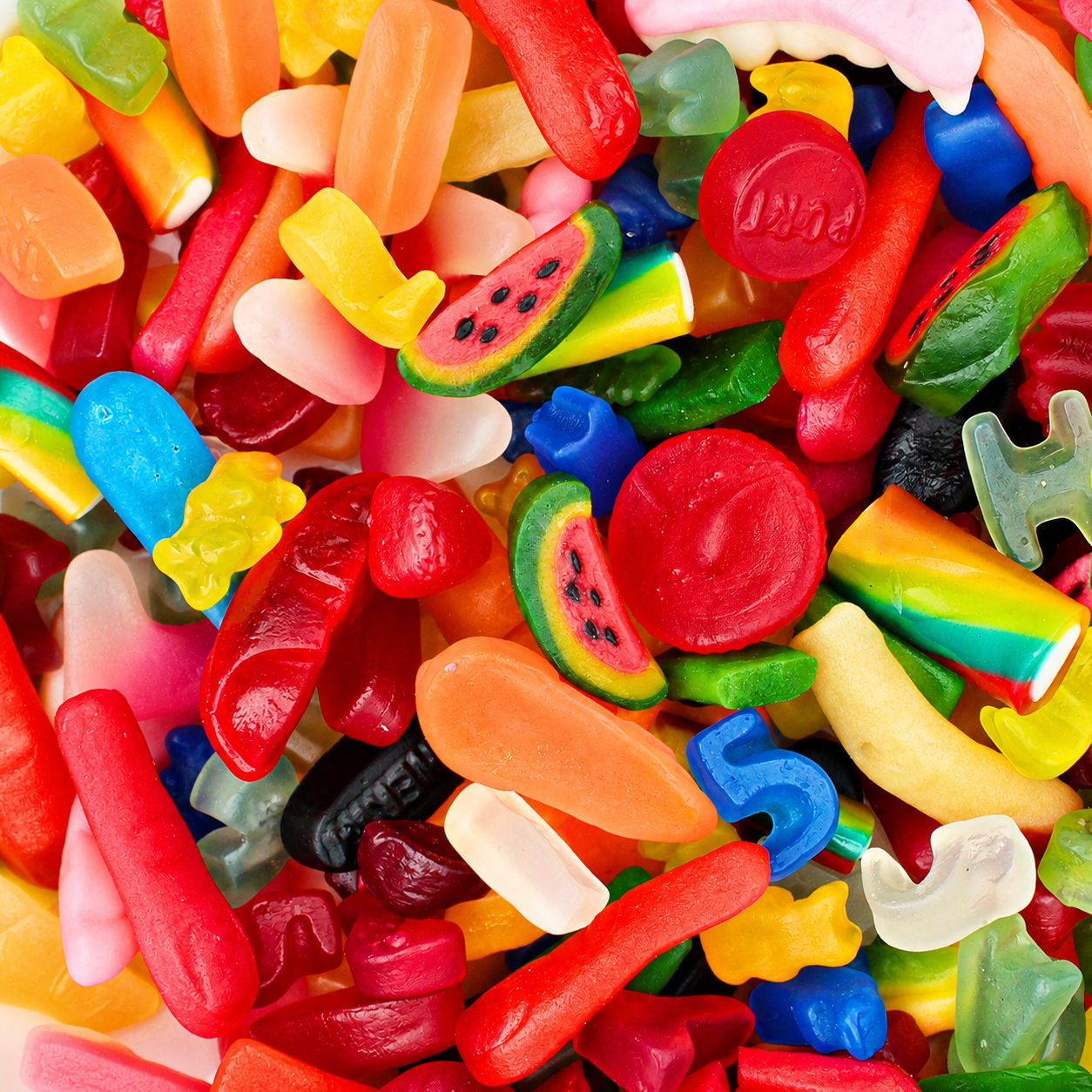 2 For £15.00 1kg Pick N Mix Sweets Fizzy & Jelly